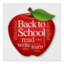 Search for school apple posters Education