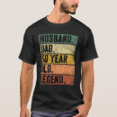 Search for husband 50th birthday tshirts Dad