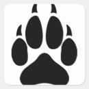 Search for wolf paws stickers Wolves
