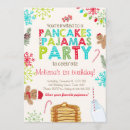 Search for pajama seasonal invitations Pancakes and pyjamas