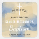 Search for square baptism stickers Simple