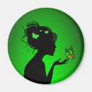 Search for shadow magnets Woman