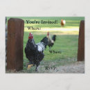 Search for funny chickens invitations Party