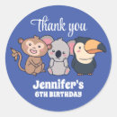 Search for monkey birthday stickers Kids birthday party