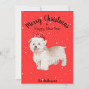 Search for highland christmas cards West highland terrier