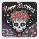 Search for skull birthday stickers Roses