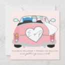 Search for funny bride and groom cartoon invitations Cute