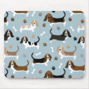 Search for bones standard mouse mats Dog