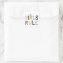 Search for girls rule stickers Cute
