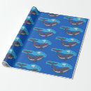 Search for blue whale wrapping paper Funny