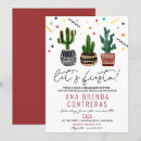 Search for nacho average shower invitations Cactus