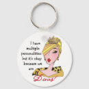 Search for personality key rings Humor