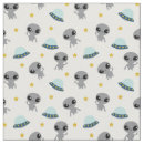 Search for alien fabric Space