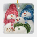 Search for snowmen christmas tree decorations Xmas