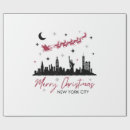 Search for new york christmas wrapping paper City