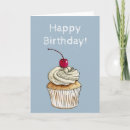 Search for cupcake cards Watercolor