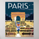 Search for vintage paris posters retro