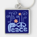 Search for sign for peace key rings Peace and love