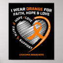 Search for faith hope love posters Leukemia