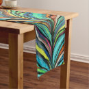 Search for peacock table runners Blue