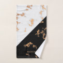 Search for black and white marble bath towels Stylish