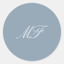 Search for monogram wedding stickers Calligraphy