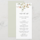 Search for blush and sage green wedding menus Greenery