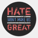 Search for love trumps hate stickers Equality