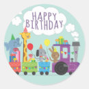 Search for kids train stickers Illustration