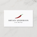 Search for chilli business cards Red chilli pepper