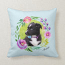 Search for floral wreath cushions Watercolor