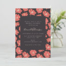 Search for red black bridal shower invitations Floral