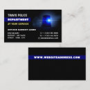 Search for law enforcement business cards Police