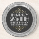 Search for silver glitter coasters Birthday
