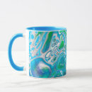 Search for art glass mugs Green