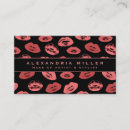 Search for lipstick business cards Modern