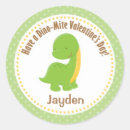 Search for dinosaur valentines stickers Boy