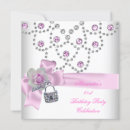 Search for locks invitations Pink