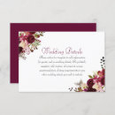 Search for burgundy wedding reception invitations Elegant