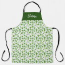Search for green shamrocks aprons Saint patricks day
