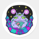 Search for purple alien stickers Space