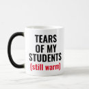Search for students tears mugs Professor
