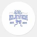 Search for eleven stickers 11th birthday