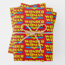 Search for wonder woman wrapping paper Heroines