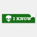 Search for ufo bumper stickers Alien