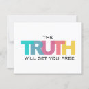 Search for truth postcards Bible verse