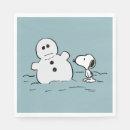 Search for snoopy napkins Snowman