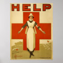Search for vintage red cross posters Nurse