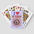 Search for fireman playing cards Rescue
