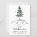 Search for pine tree christmas invitations Winter forest